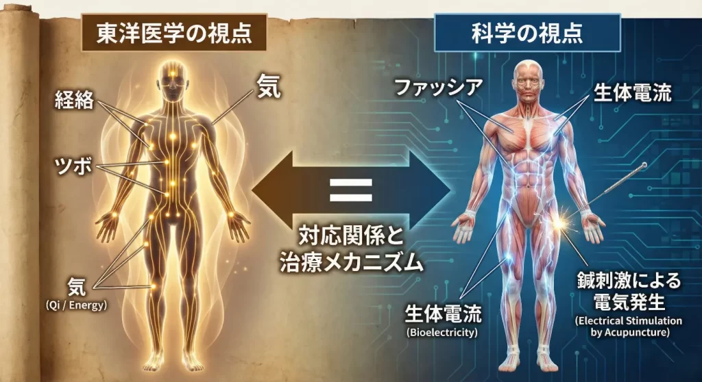 【図解】「気」の正体と生体電気の仕組み