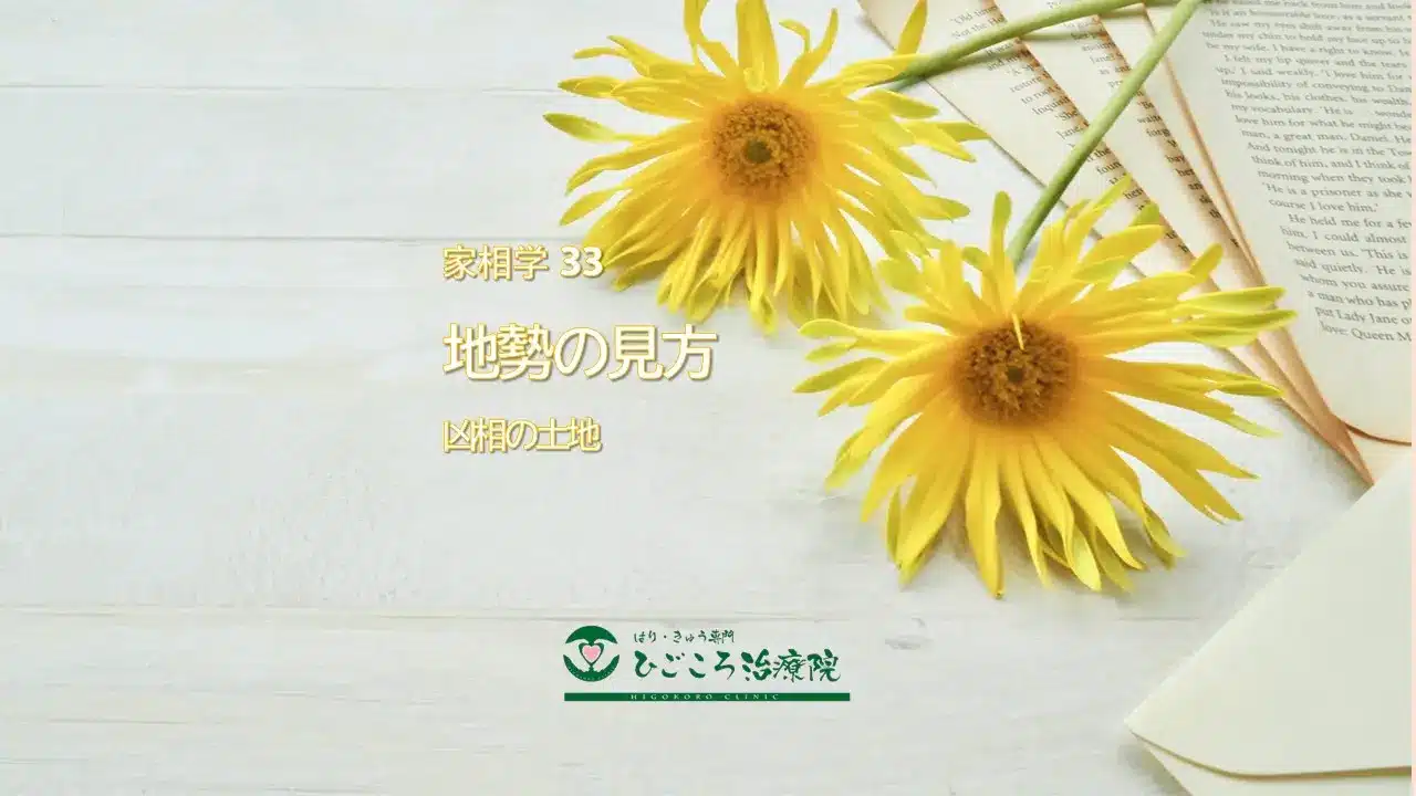 家相学 33 地勢の見方