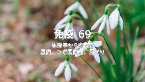 免疫学から考える腰痛、ひざ関節痛、肩こり ー 薬を捨てて動く「新しい治療法」