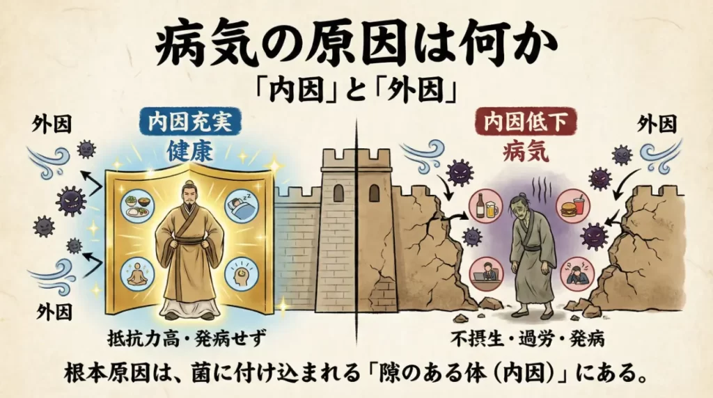 ウイルスは「きっかけ」に過ぎない?東洋医学が説く病気の真因「内因と外因」